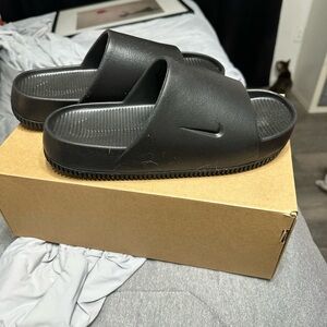 Nike Men's Black Slide Sandals
